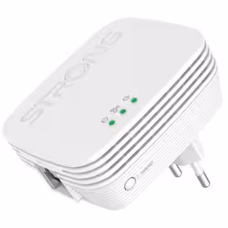 Strong Powerline 600 Duo Mini 600 Mbit/s Collegamento ethernet LAN Bianco 2 pz - Vista aggiuntiva 2