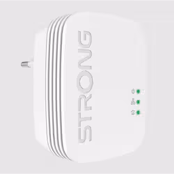 Strong PLW600MDUO adattatore di rete PowerLine 600 Mbit/s Collegamento ethernet LAN Wi-Fi Bianco 1 pz - Vista aggiuntiva 4