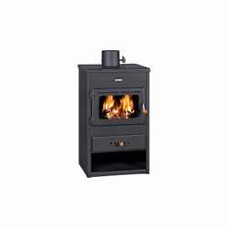 Stufa Stufa a legna Prity K1, 9kW, Log Prity K1 9kW Stufa a legna legna con deposito per l'essiccazione della legna. Norma EN ...
