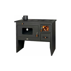 Prity - Camino per stufa a legna 2P50, canna fumaria sinistra da 16 kW