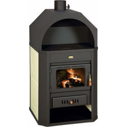 Prity - Stufa a legna con caldaia W17 8 + 15 Kw
