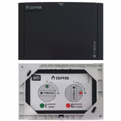 Placca di copertura valvola Gas Teco B01 Multicolore Placca di copertura valvola Gas Teco B01 Multicolore Placca di copertura ...