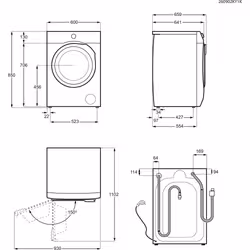 Electrolux EW7F21DG Lavatrice a carica frontale SensiCare 600 1400 giri - Vista aggiuntiva 2