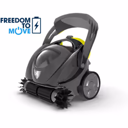 Un robot elettrico senza fili dotato di una batteria agli ioni di litio ad alte prestazioni che offre una grande autonomia. P ...