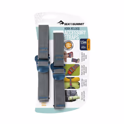 Sea To Summit Accessory Strap, Bagaglio, Polipropilene (PP), Acciaio, Blu, Grigio, 100 kg, Chiusura con fibbia, 150 cm