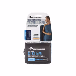 Sea To Summit ASILKCSSTDNB, Regolare, 130 g, Poliestere, Seta, Blu
