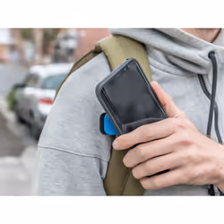 Quad Lock Belt Clip V3 Supporto attivo Telefono cellulare/smartphone Nero, Blu - Vista aggiuntiva 4