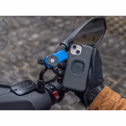 Quad Lock Mirror Mount Supporto passivo Telefono cellulare/smartphone Nero, Blu - Vista aggiuntiva 6