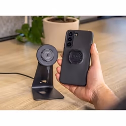 Quad Lock Wireless Charging Universale Nero USB Carica wireless Auto, Interno