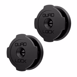 Quad Lock Supporto a parete adesivo, verde, dimensione 10 mm