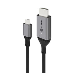 ALOGIC ULCHD02-SGR cavo e adattatore video 2 m HDMI tipo A (Standard) USB tipo-C Nero, Grigio