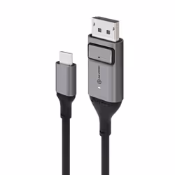 ALOGIC ULCDP02-SGR, 2 m, DisplayPort, USB tipo-C, Maschio, Maschio, Dritto