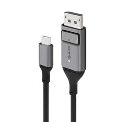ALOGIC ULCDP02-SGR cavo e adattatore video 2 m DisplayPort USB tipo-C Nero, Grigio
