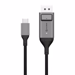 ALOGIC ULCDP02-SGR cavo e adattatore video 2 m DisplayPort USB tipo-C Nero, Grigio