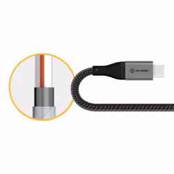 ALOGIC ULCAA-SGR cavo USB USB 3.2 Gen 1 (3.1 Gen 1) 0,15 m USB C USB A Grigio - Vista aggiuntiva 4