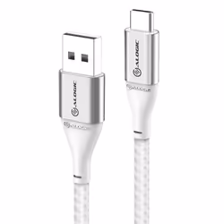 ALOGIC ULCA2030-SLV, 0,3 m, USB A, USB C, USB 2.0, 0,48 Gbit/s, Argento