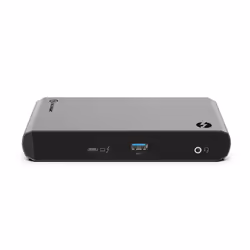 ALOGIC TB3DTRG2, Cablato, USB 3.2 Gen 2 (3.1 Gen 2) Type-C, 60 W, 3,5 mm, 10,100,1000 Mbit/s, Nero, Grigio