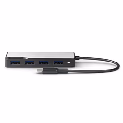 ALOGIC UCFUUA-SGR hub di interfaccia USB 3.2 Gen 1 (3.1 Gen 1) Type-C 5000 Mbit/s Nero, Argento