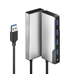 ALOGIC USB-A Fusion SWIFT 4-in-1 USB 3.2 Gen 1 (3.1 Gen 1) Type-A 5000 Mbit/s Grigio
