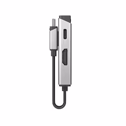 ALOGIC ULCHDPD-SGR replicatore di porte e docking station per laptop USB 3.2 Gen 1 (3.1 Gen 1) Type-C Argento - Vista aggiuntiva 3