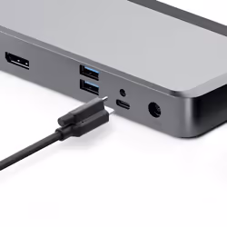 ALOGIC DUPRMX2-WW replicatore di porte e docking station per laptop Cablato USB 3.2 Gen 1 (3.1 Gen 1) Type-C Grigio, Nero - Vista aggiuntiva 4