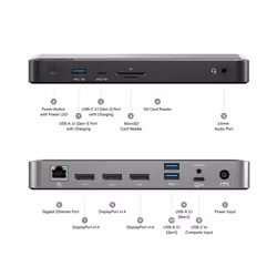 ALOGIC DX3 Cablato USB 3.2 Gen 1 (3.1 Gen 1) Type-C Nero, Grigio - Vista aggiuntiva 8