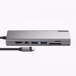 ALOGIC ULDPLSV2-SGR replicatore di porte e docking station per laptop Cablato USB 3.2 Gen 1 (3.1 Gen 1) Type-C Nero, Grigio - Vista aggiuntiva 4