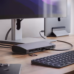 ALOGIC TB4D3TB replicatore di porte e docking station per laptop Cablato Thunderbolt 4 Nero - Vista aggiuntiva 5
