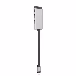 ALOGIC ULCHDACPD-SGR replicatore di porte e docking station per laptop USB 3.2 Gen 1 (3.1 Gen 1) Type-C Argento