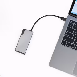 ALOGIC UCFUHDV2-SGR replicatore di porte e docking station per laptop USB 3.2 Gen 1 (3.1 Gen 1) Type-C Nero, Grigio - Vista aggiuntiva 4