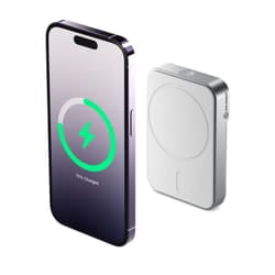 ALOGIC MSPB5KWH batteria portatile 5000 mAh Carica wireless Bianco