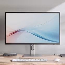 ALOGIC 32C4KPD LED display 81,3 cm (32") 3840 x 2160 Pixel 4K Ultra HD Alluminio, Nero - Vista aggiuntiva 5