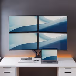 ALOGIC TB4DU4 replicatore di porte e docking station per laptop Cablato Thunderbolt Grigio, Nero - Vista aggiuntiva 2