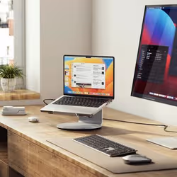 ALOGIC E360LSSLV supporto per laptop Supporto per computer portatile Argento - Vista aggiuntiva 6