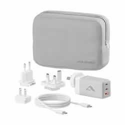 ALOGIC WCM3X67G Caricabatterie per dispositivi mobili Smartphone, Tablet Grigio, Bianco AC Interno - Vista aggiuntiva 3