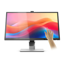 ALOGIC Clarity Fold Touch Monitor PC 68,6 cm (27") 3840 x 2160 Pixel 4K Ultra HD Touch screen Nero, Argento