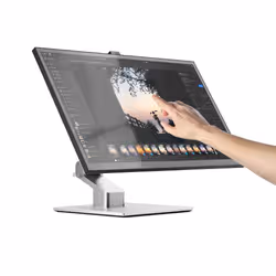 ALOGIC Clarity Fold Touch Monitor PC 68,6 cm (27") 3840 x 2160 Pixel 4K Ultra HD Touch screen Nero, Argento - Vista aggiuntiva 2
