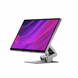 ALOGIC 32A4KPDTMSGR Monitor PC 81,3 cm (32") 3840 x 2160 Pixel 4K Ultra HD LED Touch screen Multi utente Grigio - Vista aggiuntiva 2