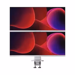 ALOGIC ED34VMS Supporti a parete per TV 86,4 cm (34") Scrivania Argento - Vista aggiuntiva 3