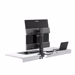 ALOGIC ED34VMSSGR Supporti a parete per TV 86,4 cm (34") Scrivania Grigio - Vista aggiuntiva 4