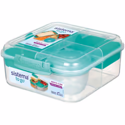 Portare con te un pasto completo non significa dover usare molti contenitori quando hai il contenitore Bento della collezione ...
