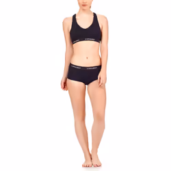 Icebreaker Sprite Hot Pants Slip classici Nero