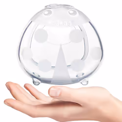 Haakaa MHK084, Raccoglitore di latte, Silicone, 75 ml, Trasparente, 1 pz