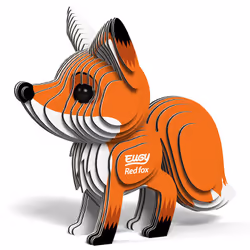 Eugy Red Fox Puzzle 3D 30 pz Animali - Vista aggiuntiva 2