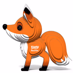 Eugy Red Fox Puzzle 3D 30 pz Animali - Vista aggiuntiva 3