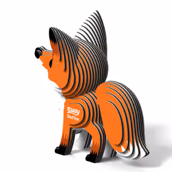 Eugy Red Fox Puzzle 3D 30 pz Animali - Vista aggiuntiva 4