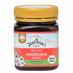 Hoyer 9421903616036, Miele di Manuka, 250 g, Nuova Zelanda, Barattolo