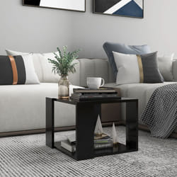 Vidaxl - Furniture Limited - Tavolino da Salotto Nero 40x40x30 cm in Legno
