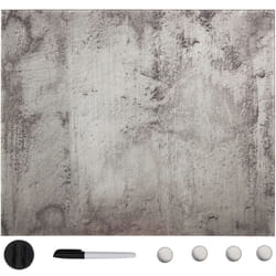 Nova - Furniture Limited - Lavagna Magnetica a Parete in Vetro 50x50 cm