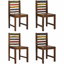 Queste sedie da pranzo in legno in stile vintage aggiungeranno un sapore antico e saranno un'aggiunta senza tempo all'arredam ...